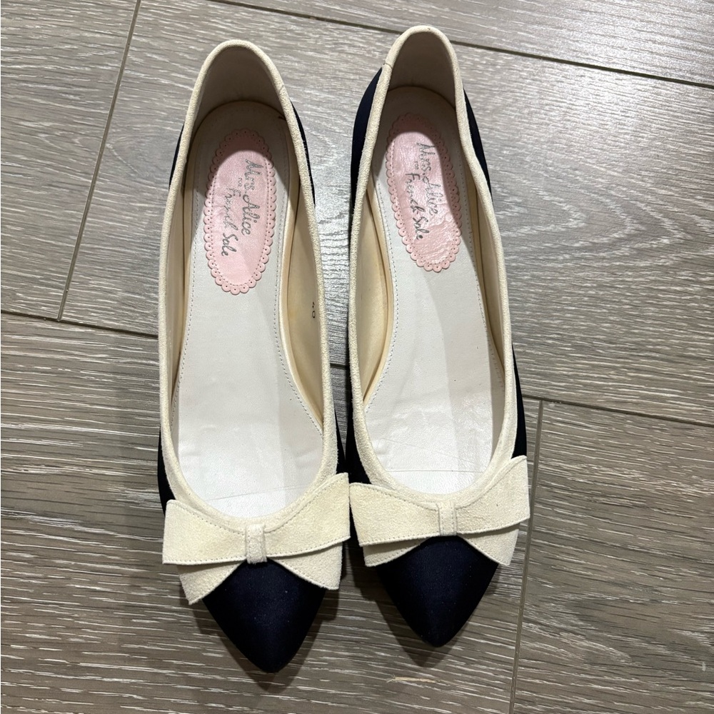 Mrs Alice for French Sole Flats sz 40